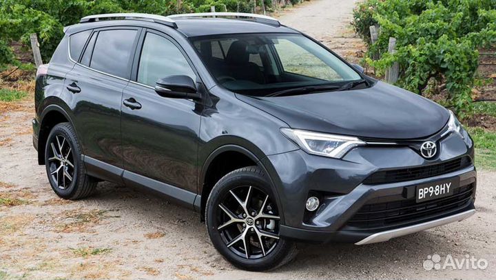 Новые диски R17 на Toyota Rav 4