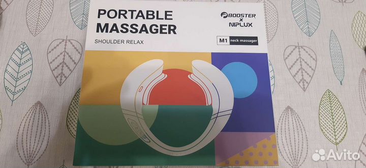 Импульсный электрический массажёр для шеи Booster
