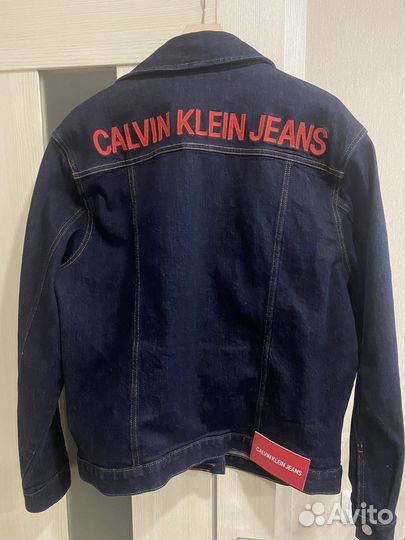 Куртка джинсовая calvin klein унисекс