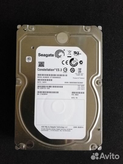 Seagate Constellation ES.3-1тb