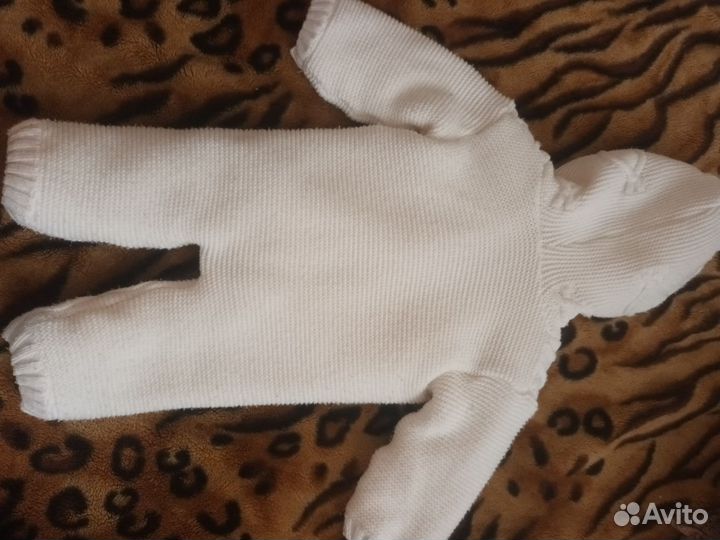 Вязанный комбинезон 