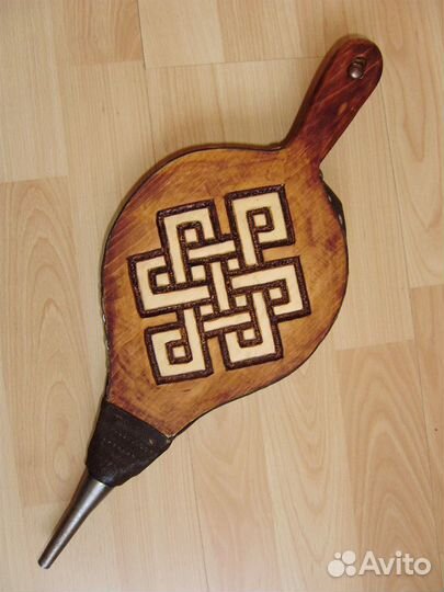 Меха для раздувания огня в каминах и мангалах