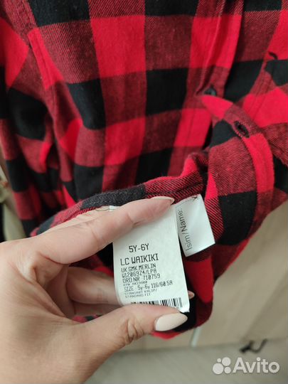 Рубашка для мальчика 110р-р