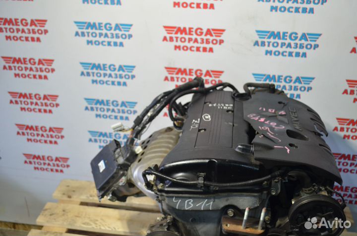 Двигатель mitsubishi 4B11