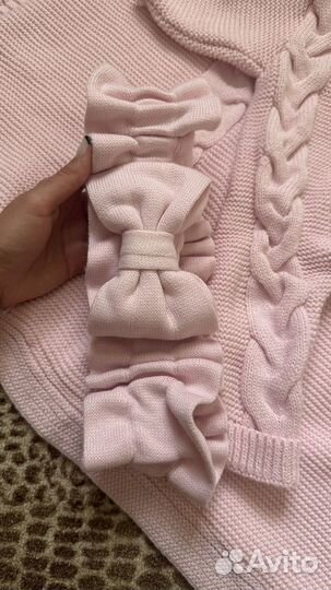 Комплект на выписку для девочки зима