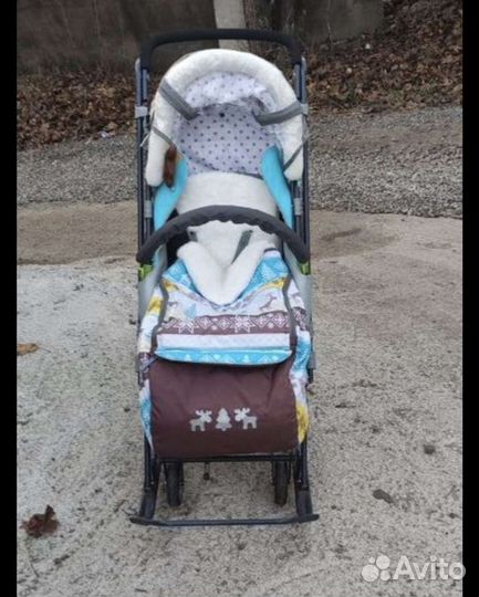 Санки-коляска «Ника Детям 7-7»