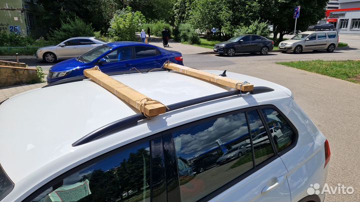 Багажник усиленный деревянный для Тигуан