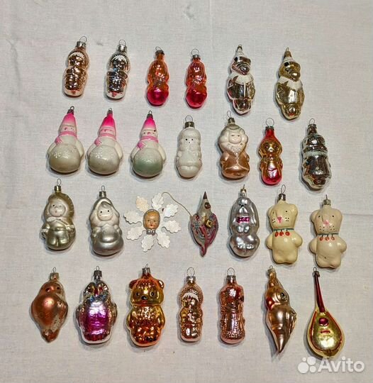 Елочные игрушки СССР