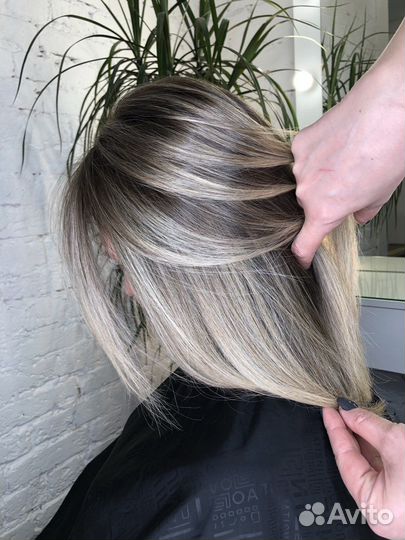 Сложное окрашивание волос