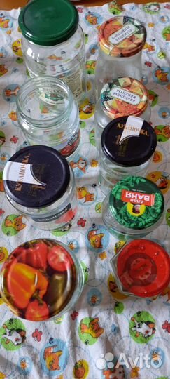 Банки стекло 0,5 с крышками