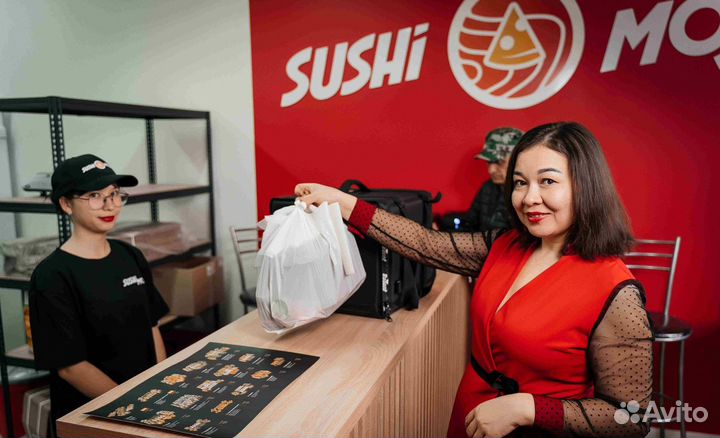 Франшиза пиццерий Sushi Moji с высоким доходом