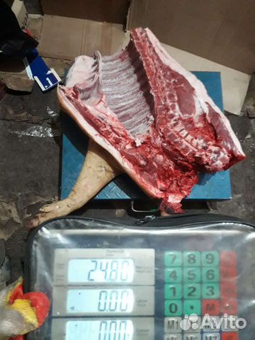 Мясо свиное парноее