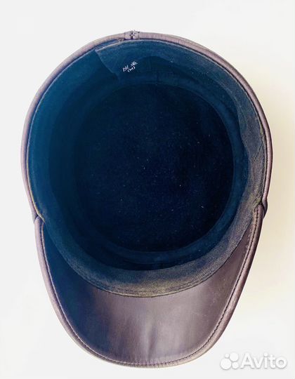 Кепка мужская натуральная кожа 58 размер