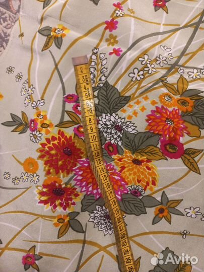 Ткань крепдешин СССР 90*1.34м