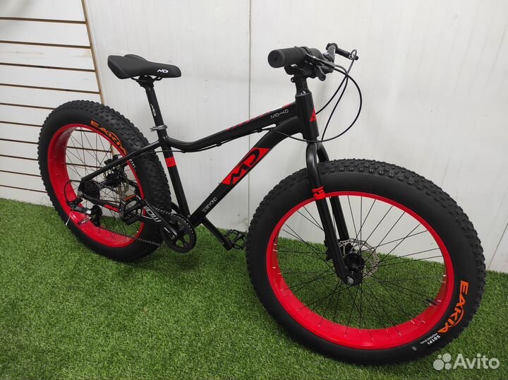 Велосипед взрослый новый Фэтбайк R26 алюминиевый