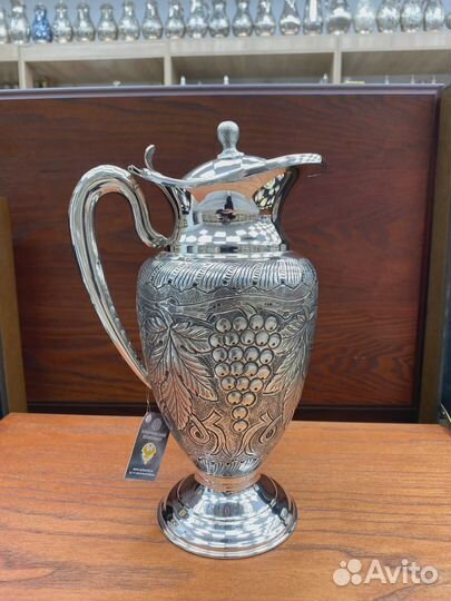 Кувшин из серебра 925 пробы на 1400 мл