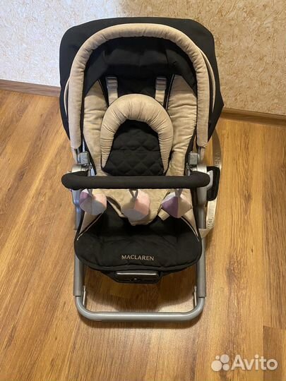 Шезлонг детский с вибрацией mclaren