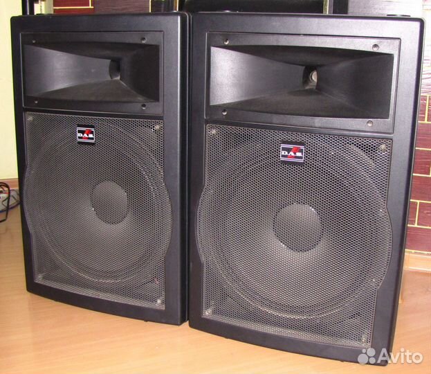 Колонки Dasaudio 1200W 2шт 15
