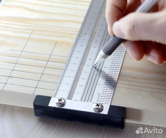 Линейка столярная