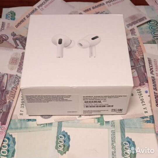 Наушники apple airpods