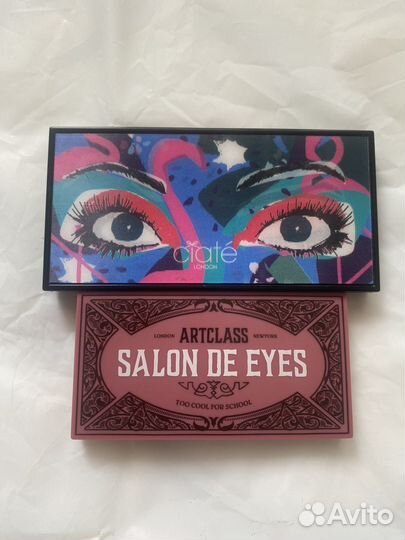 Палетка теней too cool for school и ciate