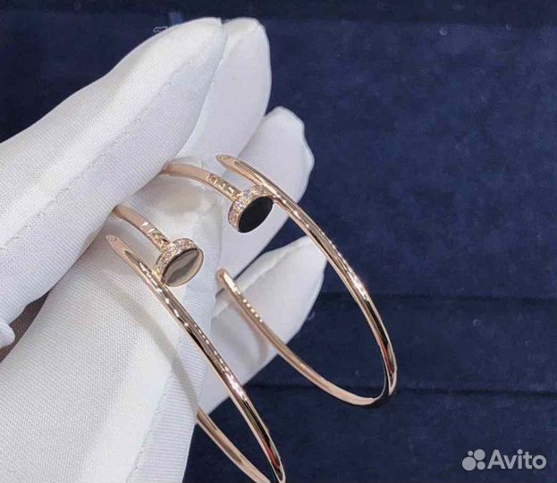 Серьги Cartier Juste un Clou из розового золота