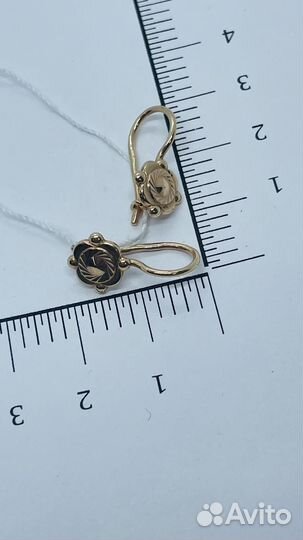 Серьги Золото