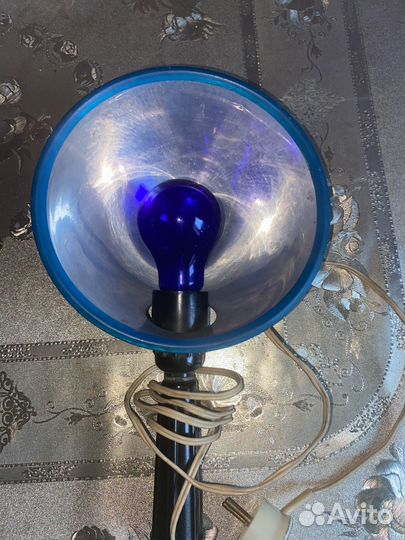 Синяя лампа,рефлектор минина