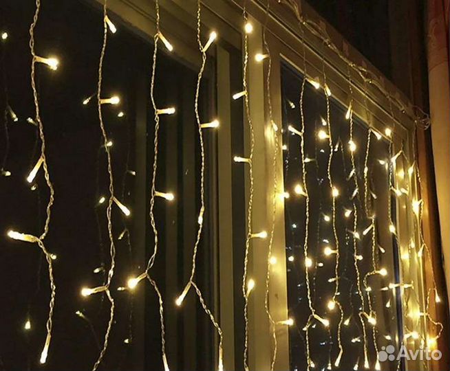 Гирлянда штора