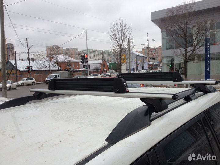 Крепление для перевозки 5-ти пар лыж amos черное