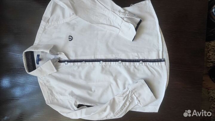 Рубашки школьные 128