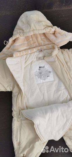 Зимний комбинезон для девочки 68