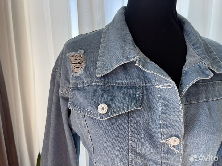 Джинсовое платье