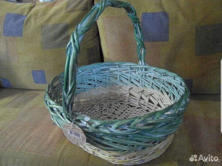 Корзина плетеная