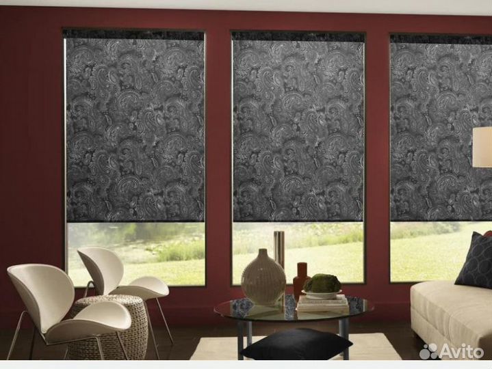 Рулонные шторы на окна