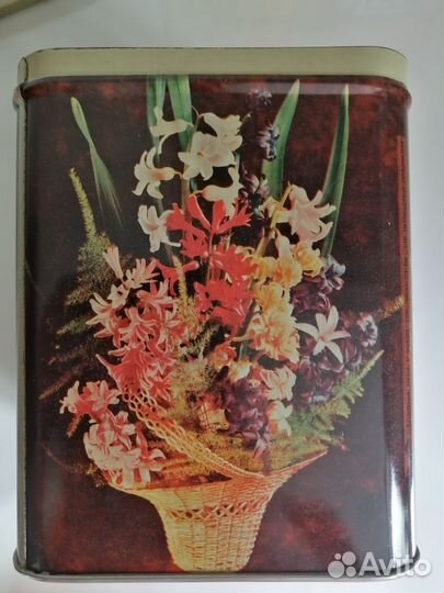 Жестяные банки д/хранения 3шт