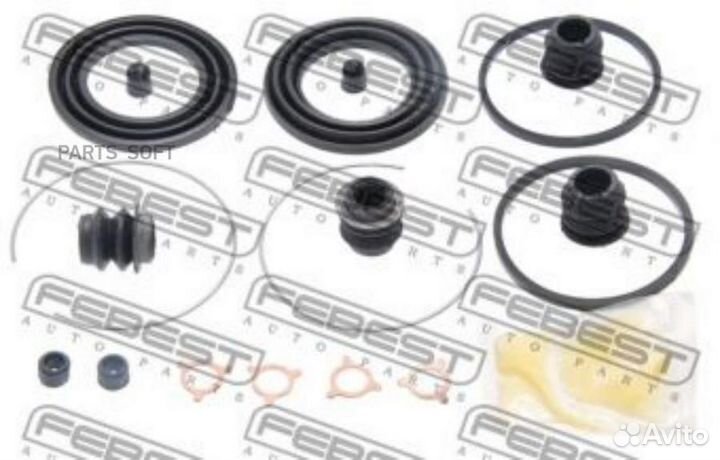 Febest 0175ACU15F 0175-ACU15F ремк-кт суппорта тор