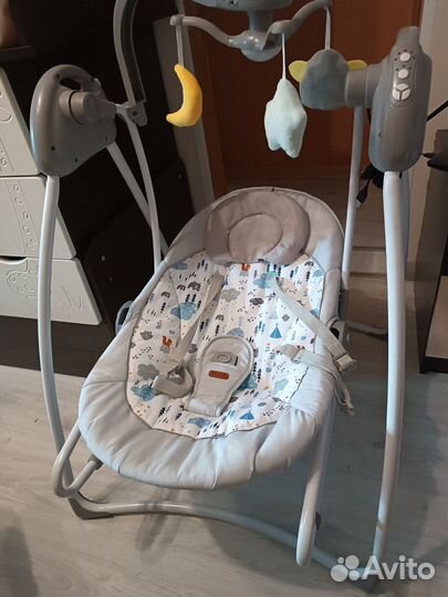 Детские электронные качели