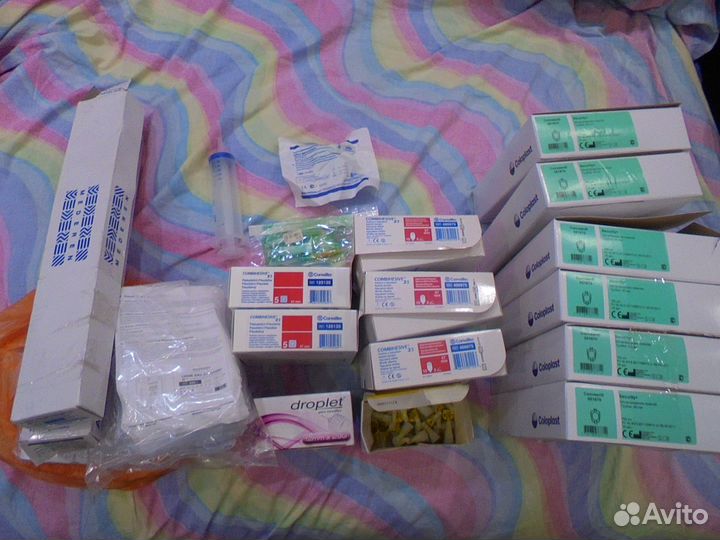 Калоприемник,Мочеприемник,катетер,Иглы диабетическ