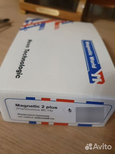 Микронаушник magnetic 2 plus plantronics ml 15