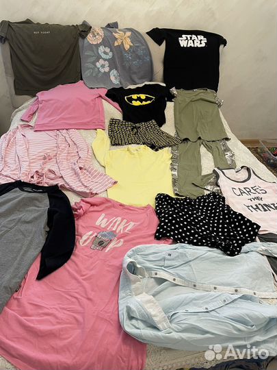 Большой пакет женской одежды