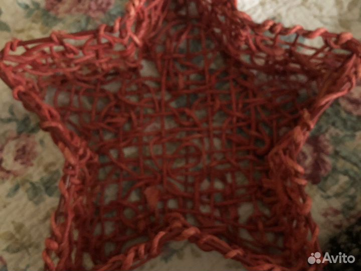 Корзинка в виде звезды