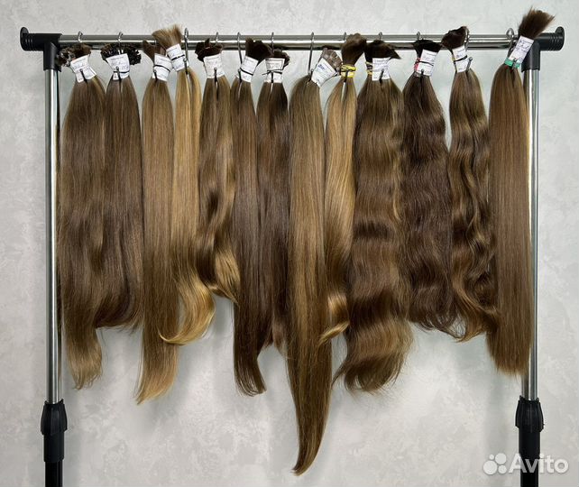 Детские волосы 35-65 см