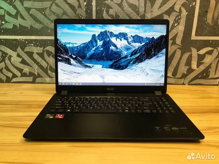 Мощный ноутбук Acer 16gb/Full-HD/Ryzen5/SSD M2