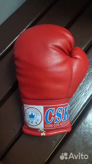 Боксерские перчатки 6 oz детские