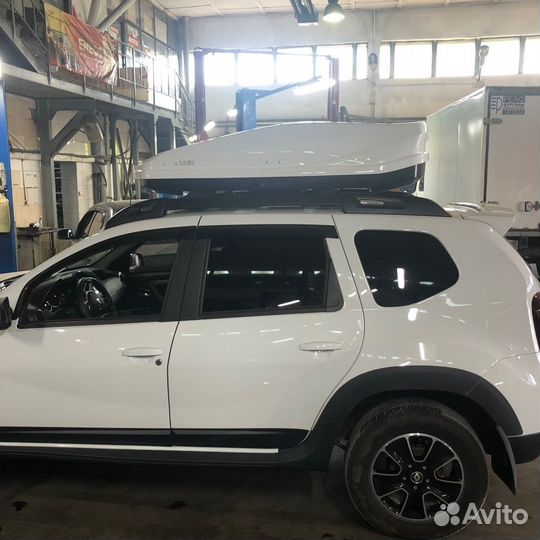 Автобокс на крышу renault duster