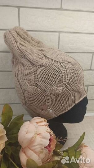 Шапка бини женская