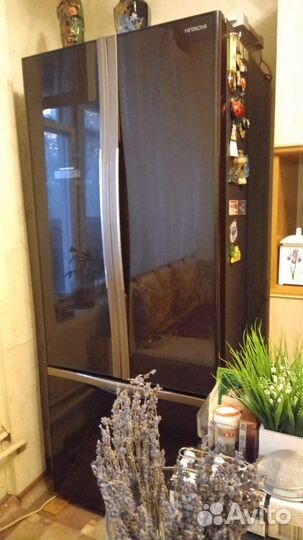 Холодильник-морозильник hitachi r-wb552pu2