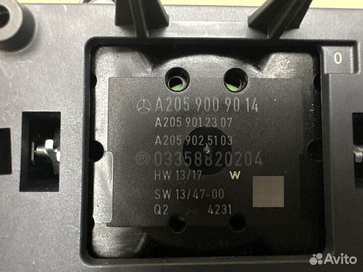 Джойстик Mercedes C-Class W205