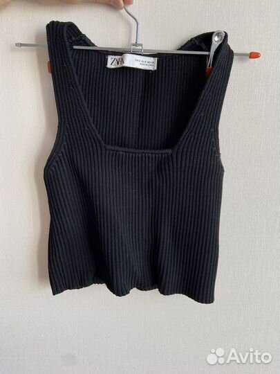 Укороченный топ zara